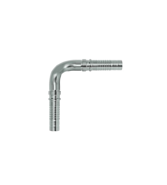 Końcówka InterLock łącząca do węży 90° DN25