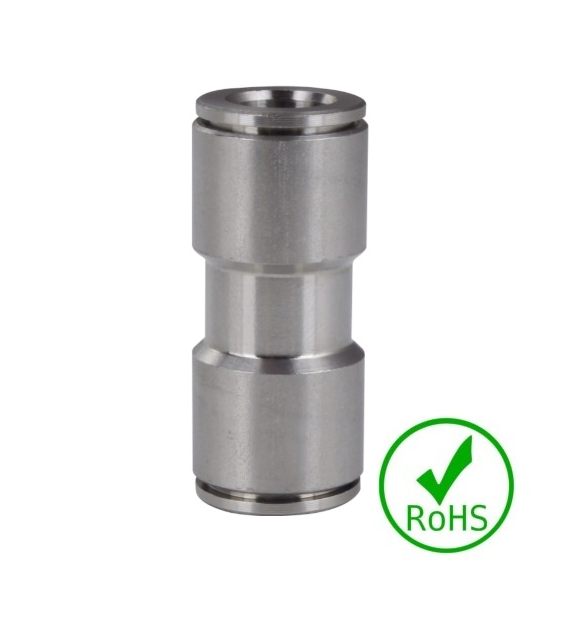 Złączka prosta 12 - 12, stal 316L, 20 bar