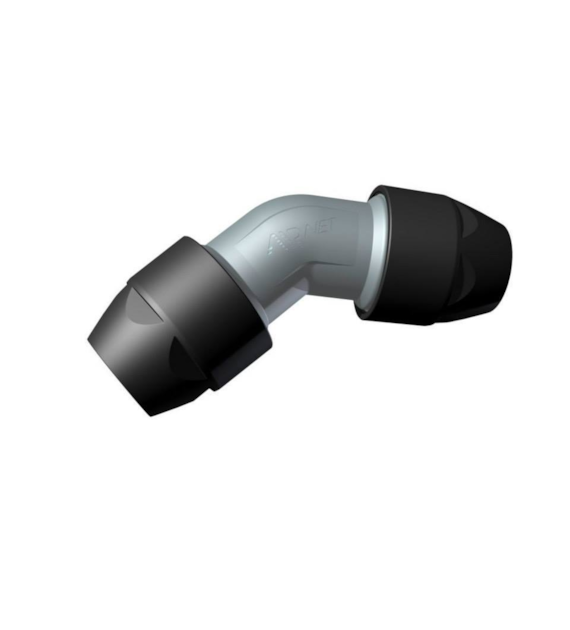 Kolano 45° AIRnet, D 25