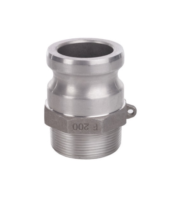 Camlock TYP F, wtyk GZ-4 , aluminium