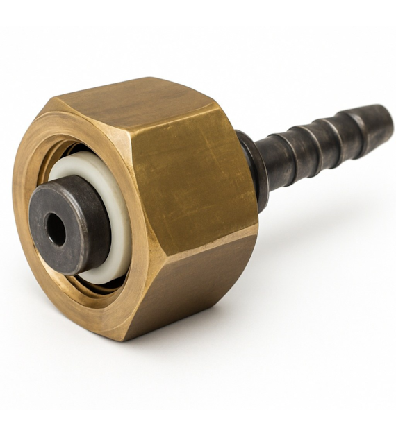 Końcówka DN10 Azot W 24,32 x 1/14 , prawy gwint