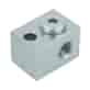Blok smarowniczy T 3x1 przyłącze 1/8 BSP