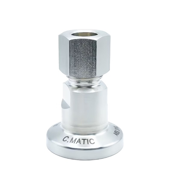 Złączka prosta 08 - Tri-Clamp 50,4 mm, stal 316L