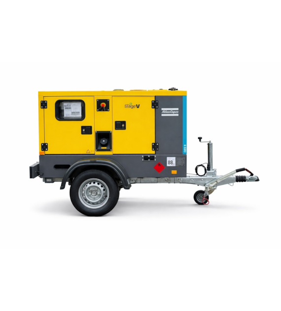 Generator prądu Atlas Copco 9,2 kVA / 7,4 kW, ON