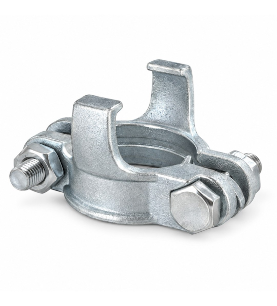 Obejma z zaczepem DIN 20039 A 22-29 mm, stal