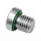 Korek VSTI M27x2ED, stal 316L - FKM