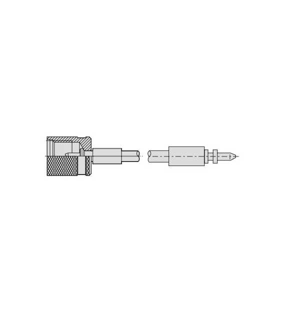 Przewód pomiarowy, M16x2 - wtyk, L=1500 mm