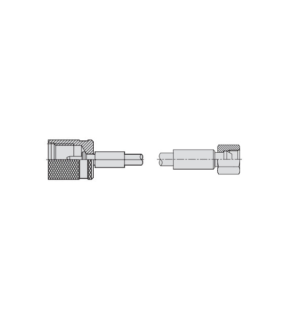 Przewód pomiarowy, M16x2 - DKR 1/4, L=3000 mm
