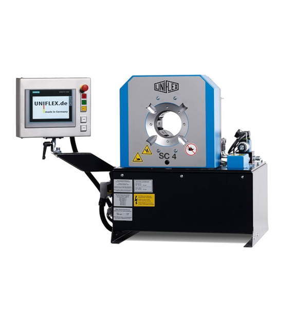 Zakuwarka serwisowa UNIFLEX z kompletem szczęk