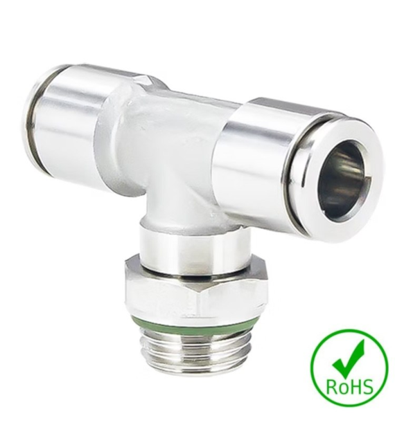 Trójnik 08 - GZ 1/8 BSP, stal 316L, 20 bar