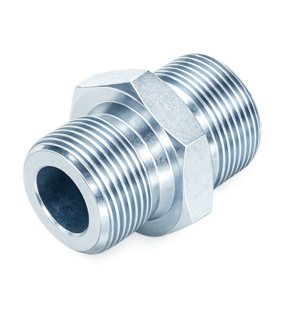 Adaptor GZ 3/8 BSP FLAT, stal 316L