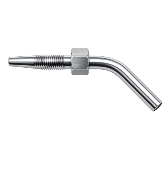 Końcowka DN04, 45°, R-6mm L=25mm, stal 316