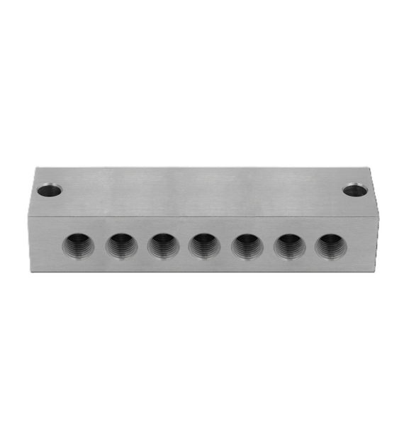 Blok smarowniczy 2x7 przyłącza M10x1