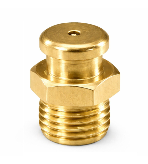 Smarowniczka płaska fi 10 M6x1 DIN 3404, mosiądz