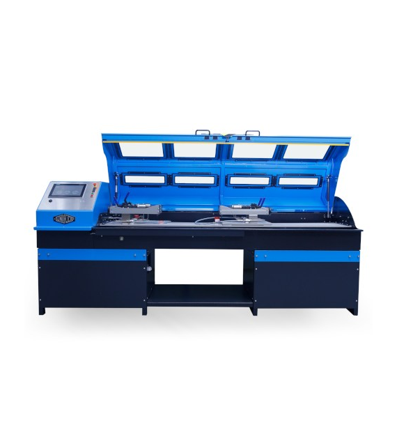 Stół testowy UNIFLEX do prób ciśnieniowych przewodów hydraulicznych w zakresie 150-1500 bar, sterowanie IPC
