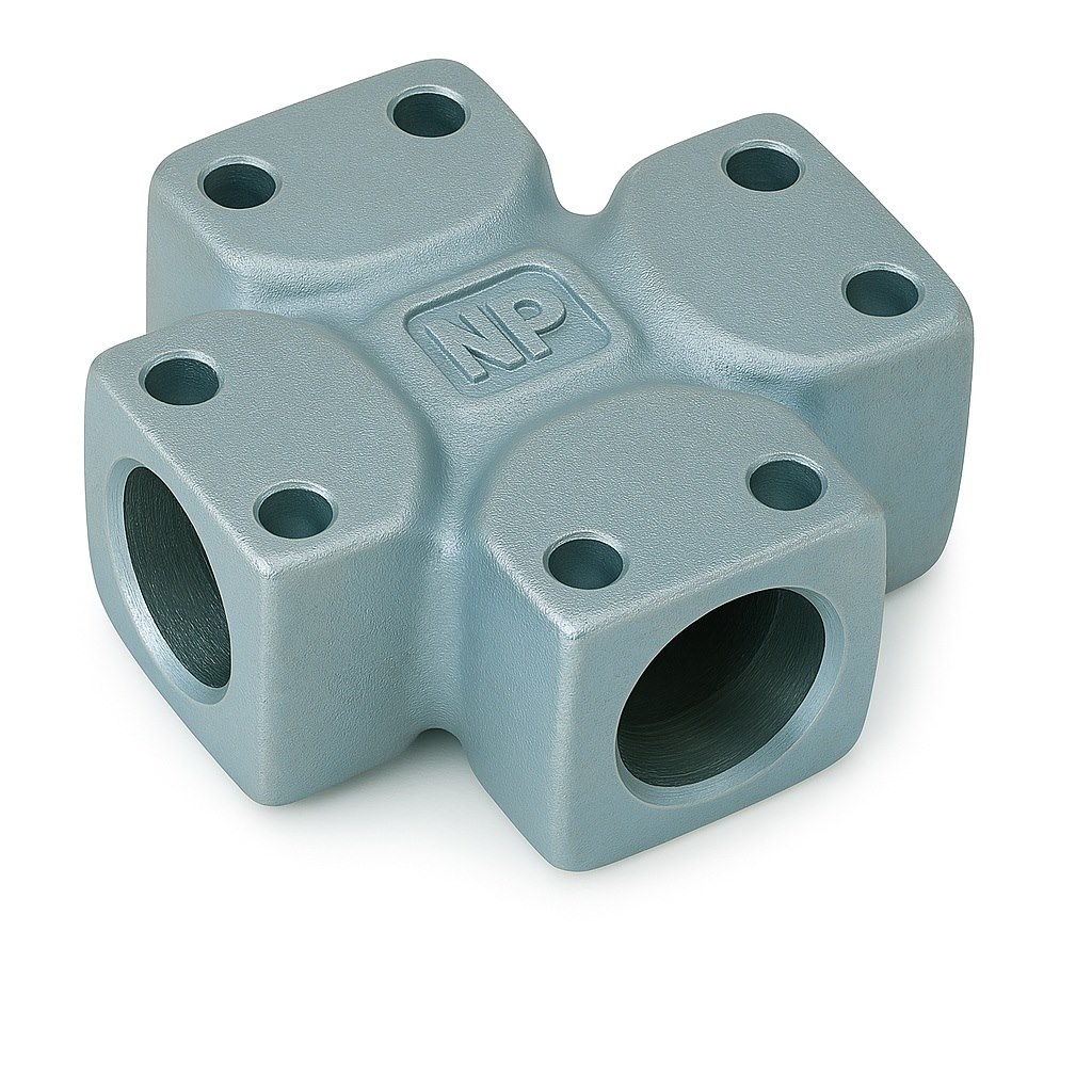 Czwórnik gniazdowy STECKO DN10