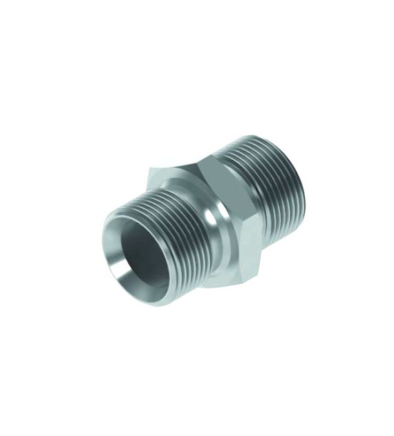 Adaptor GZ 1/8 BSP x GZ 3/8 BSP, stal 316L