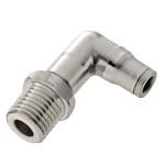 Złączka kątowa 10 - GZ R1/4 NPT stal 316L