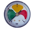 Manometr, zakres: 0-6 bar, przyłącze: 1/8-tylne