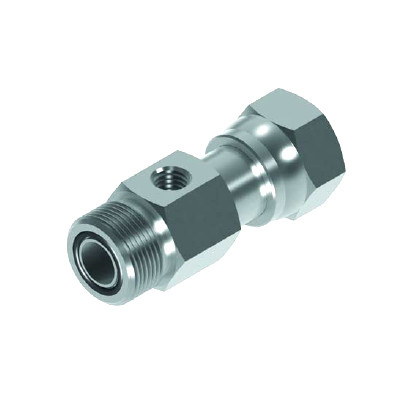 Trójnik GW/GZ 9/16-18 ORFS x GW 1/8 BSP
