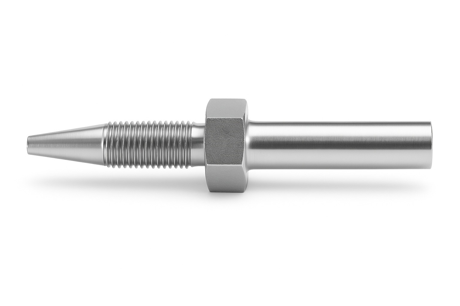 Końcowka skręcana prosta R-6mm  L=30mm, stal 316L
