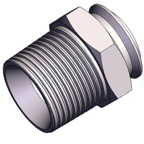 Końcówka do spawania DN50 AGR-K 2 stal 1.4401