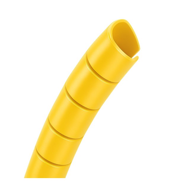 Osłona spiralna z polietylenu, żółta