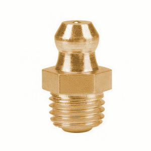Smarowniczka prosta M6X1 DIN 71412A mosiądz
