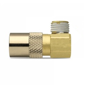 Szybkozłączka EURO-65, 90° z zaworem, GZ-1/4
