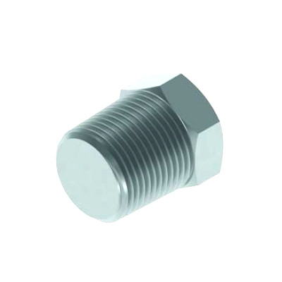 Korek sześciokątny - 2 NPT stal 316L