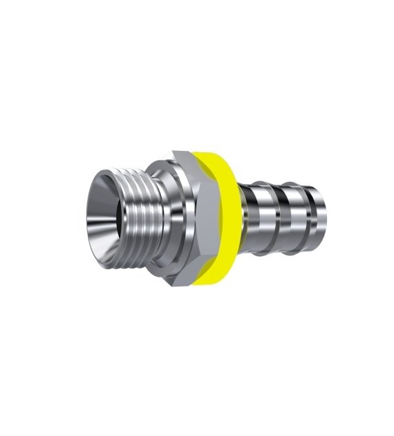 Końcówka Push-In DN10 AGR 3/8 BSP stal 316L