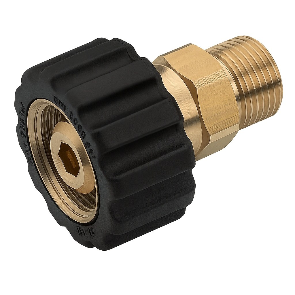 Adaptor do myjek GW M22X1,5 x GZ 1/4 BSP
