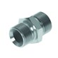 Adaptor GZ 3/8 BSP x GZ 1/2 BSP o przepływie 1mm