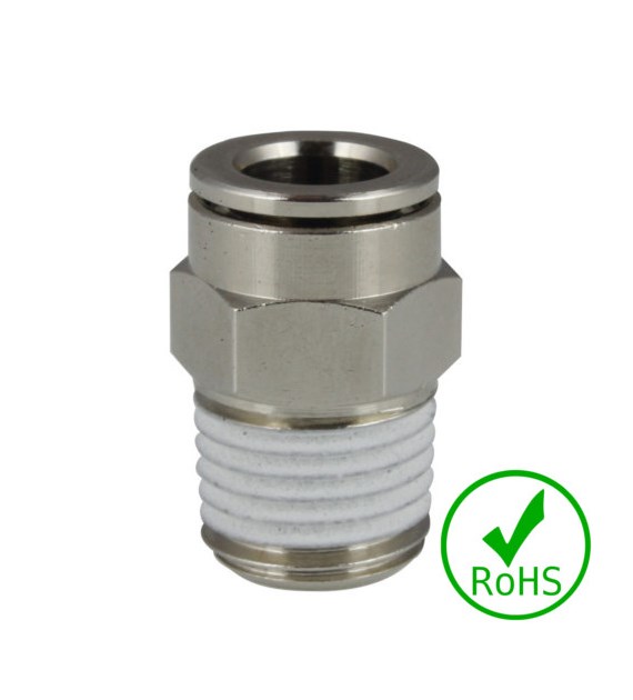 Złączka prosta 10 - GZ R1/2 BSPT, 20 bar