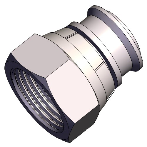 Końcówka DN40 DKR Flat 11/2  stal 1.4401