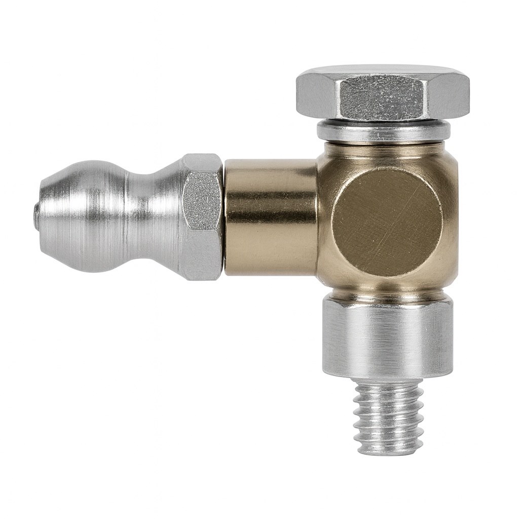 Smarowniczka kątowa 90° M3x0,5 DIN 71412C