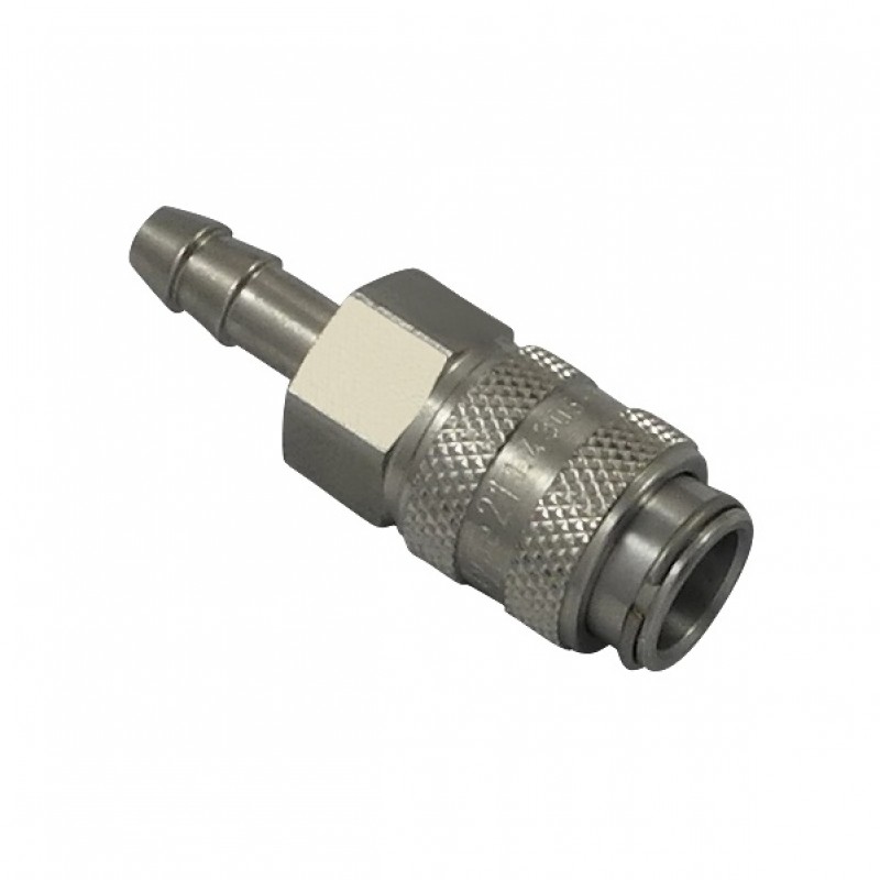 Szybkozłączka gniazdo, 10 mm, seria 21, stal 303