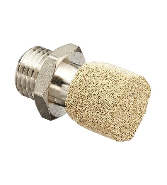 Tłumik hałasu 1/8 z zaworem dławiącym