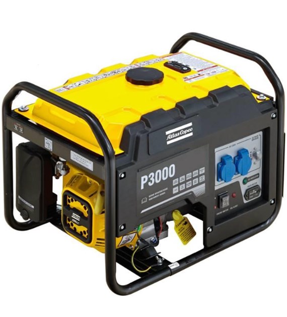 Generator prądu Atlas Copco 2,3 kVA, 230 V