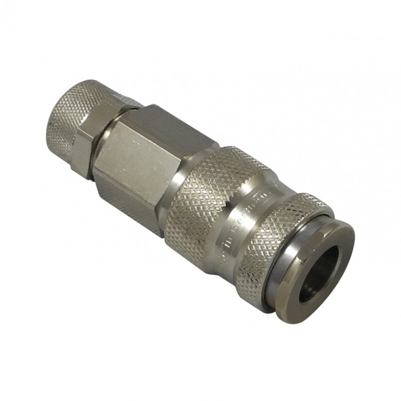 Szybkozłączka gniazdo, 10x8 mm, seria 25