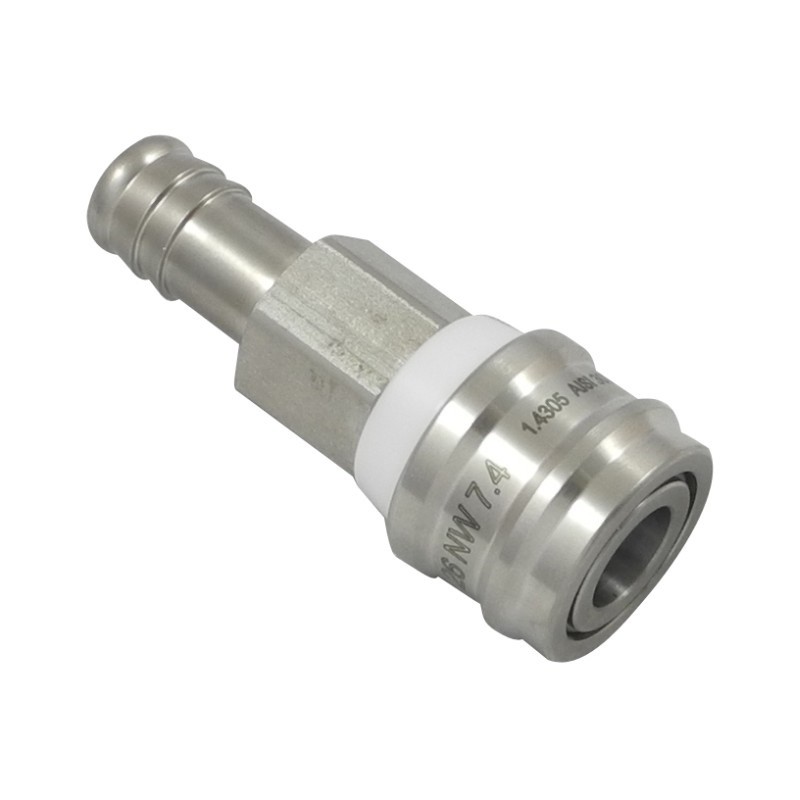 Szybkozłączka gniazdo, 09 mm, seria 26, stal 303