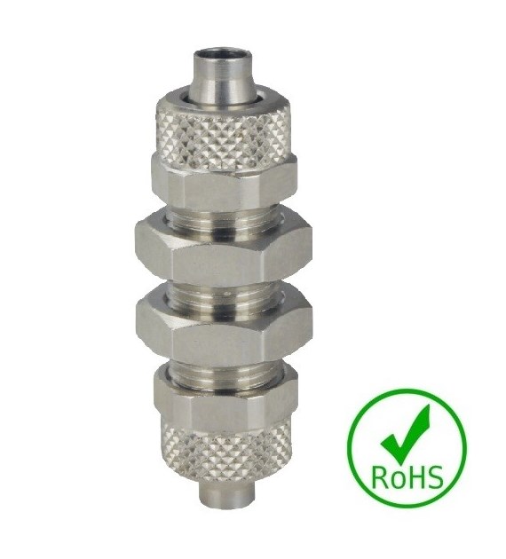 Złączka skręcana grodziowa 8/6