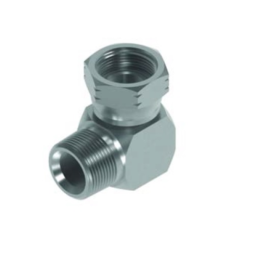 Adaptor kątowy GZ 1/4 NPT x GW 1/8 NPT