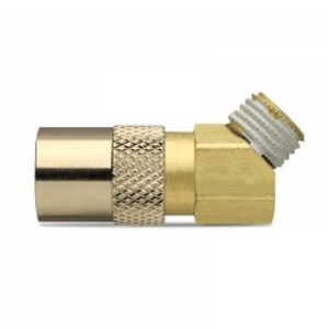 Szybkozłączka EURO-65, 45° z zaworem, GZ-1/4, Lock