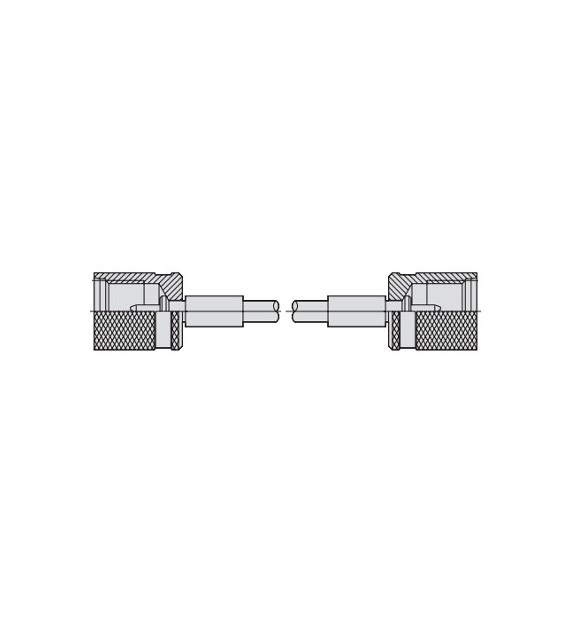 Przewód pomiarowy, M16x1,5 - M16x1,5, L=2000 mm