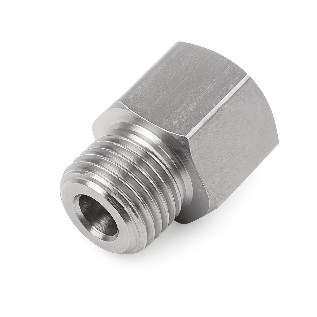 Adaptor GZ-M8x1 x GW 1/8 L=23mm stal 316