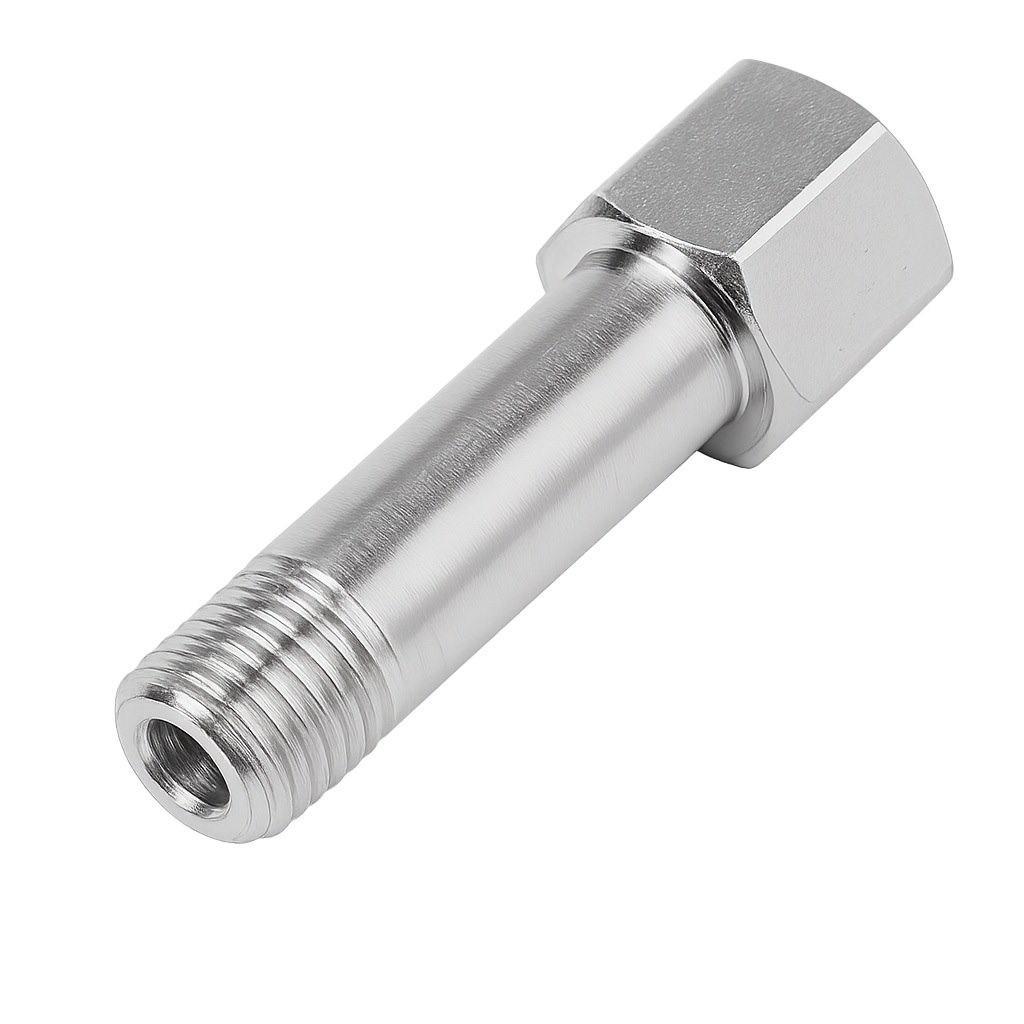 Adaptor GZ M10X1 x GW M10X1 L=35mm stal 316