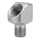 Adaptor kątowy 45° GZ M10X1 x GW M10X1 stal 316