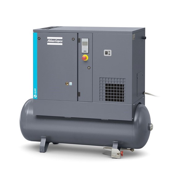 Sprężarka śrubowa Atlas Copco G, 2,2 kW, 8 bar