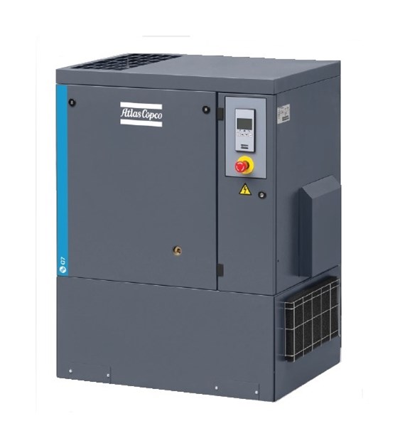 Sprężarka śrubowa Atlas Copco G, 5,5 kW, 8 bar